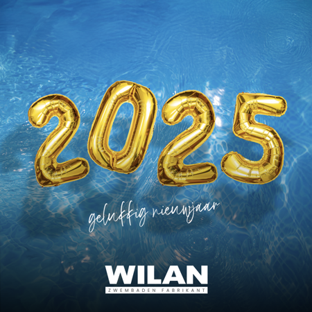 Gelukkig Nieuwjaar Van Wilan Zwembaden
