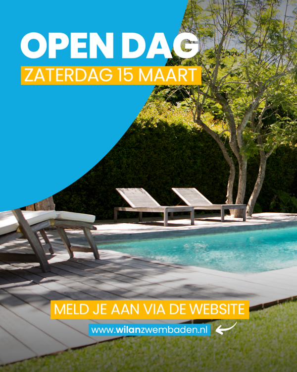 Open Dag Zaterdag 15 Maart 2025