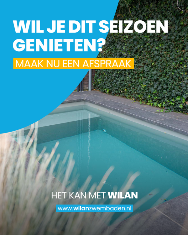Geniet Dit Jaar Van Een Wilan Zwembad